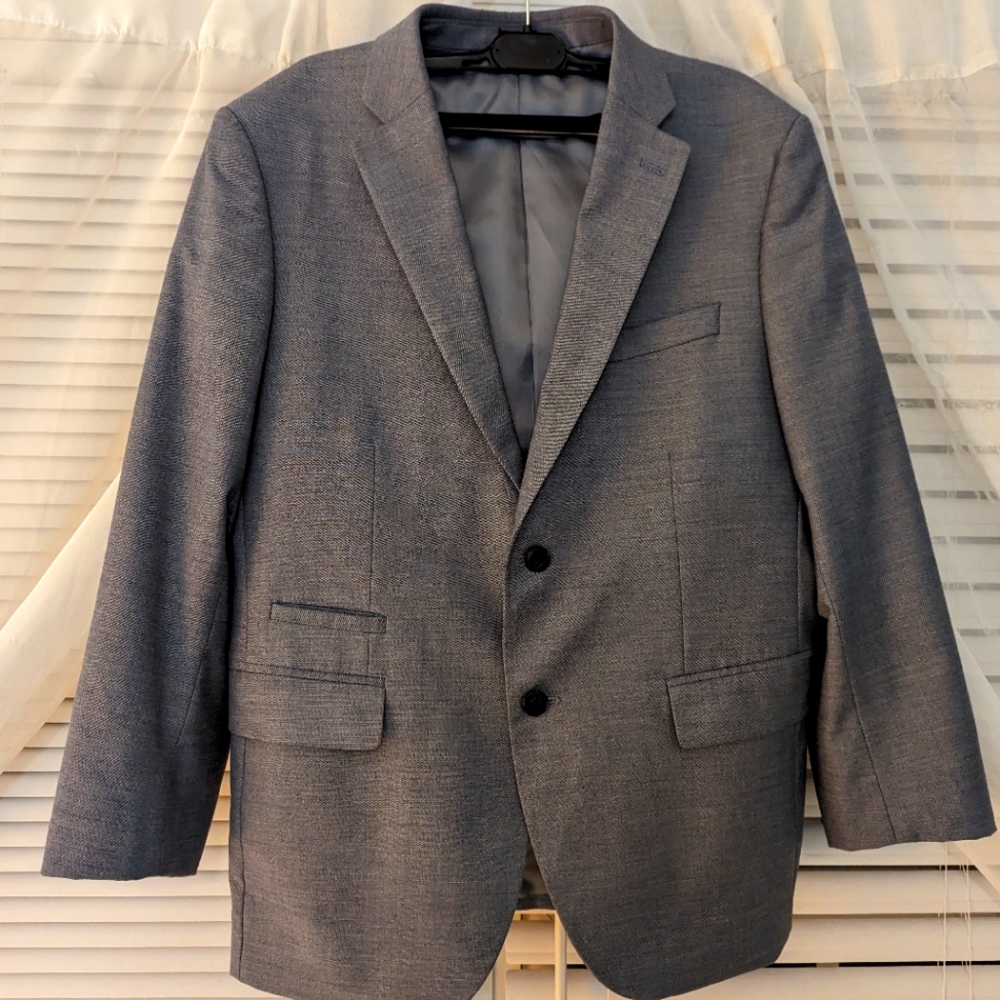 JF J. Ferrar gray blazer